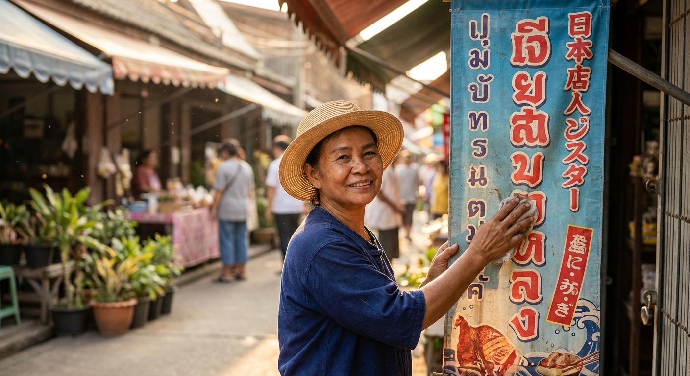 แดดแรงแค่ไหนก็รอด! ทริคดูแลป้ายไวนิลหน้าร้านให้สีสดทนนาน - outdoor-vinyl-sign-maintenance