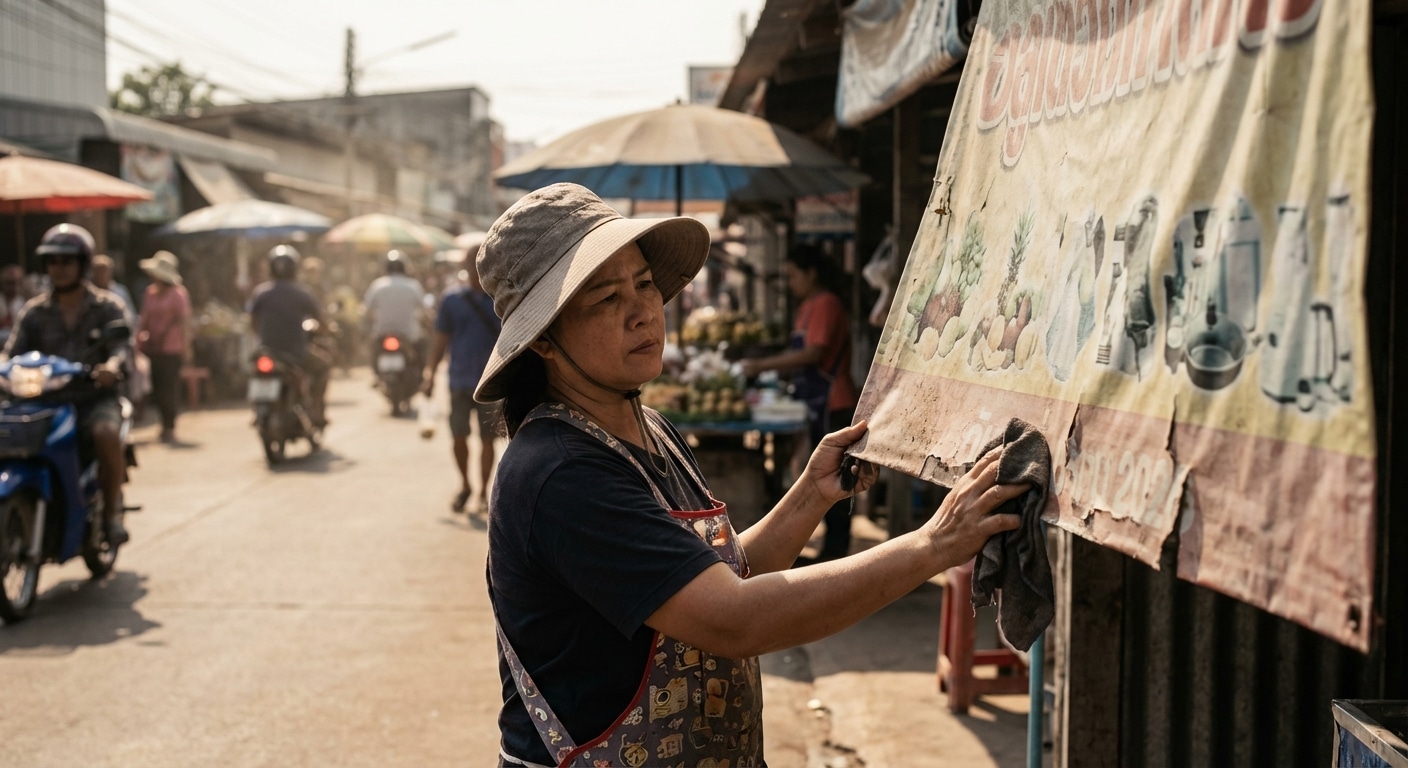 ป้ายไวนิลซีดไว? แจกทริคดูแลป้ายสู้แดดปี 2026 ให้สีสด ไม่กรอบแตก - outdoor-vinyl-signage-maintenance-tips-2026