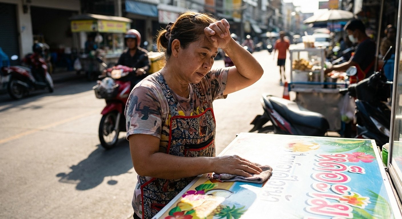 แดดไทย 2026! ทริคดูแลป้ายไวนิล-สติ๊กเกอร์ให้สีสดทน ไม่ซีดไว - outdoor-vinyl-sticker-maintenance-2026