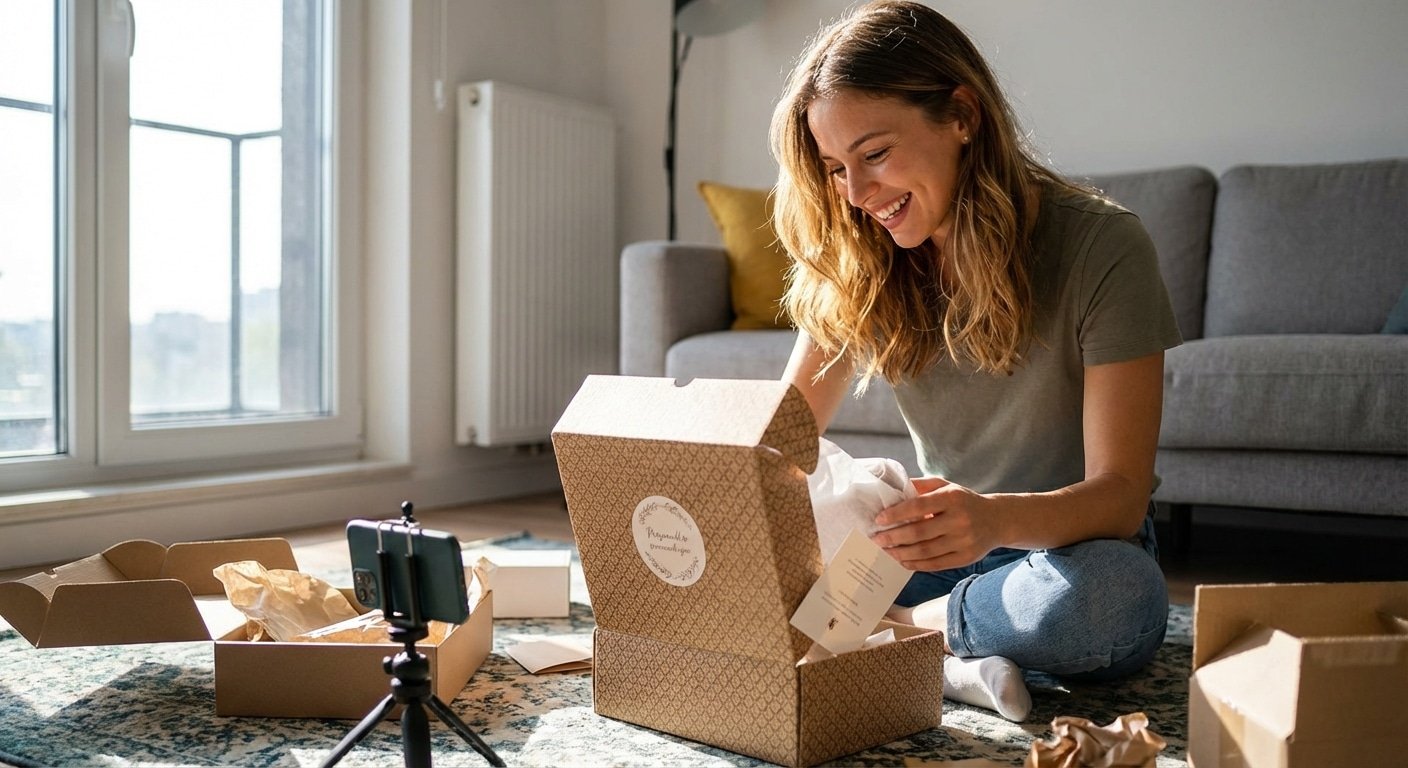 Packaging 2026: 5 ไอเดียออกแบบกล่องให้ลูกค้า 'อยากถ่ายแชร์' - packaging-design-trends-unboxing-2026