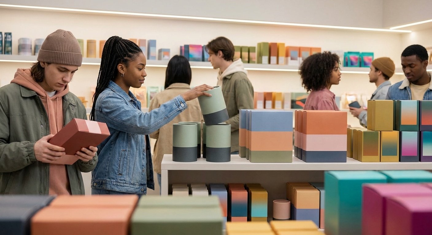 4 เทคนิคจับคู่สี 'กล่องและฉลาก' ปี 2026 เปลี่ยนแบรนด์จืดให้ปัง! - packaging-label-color-matching-tips-2026