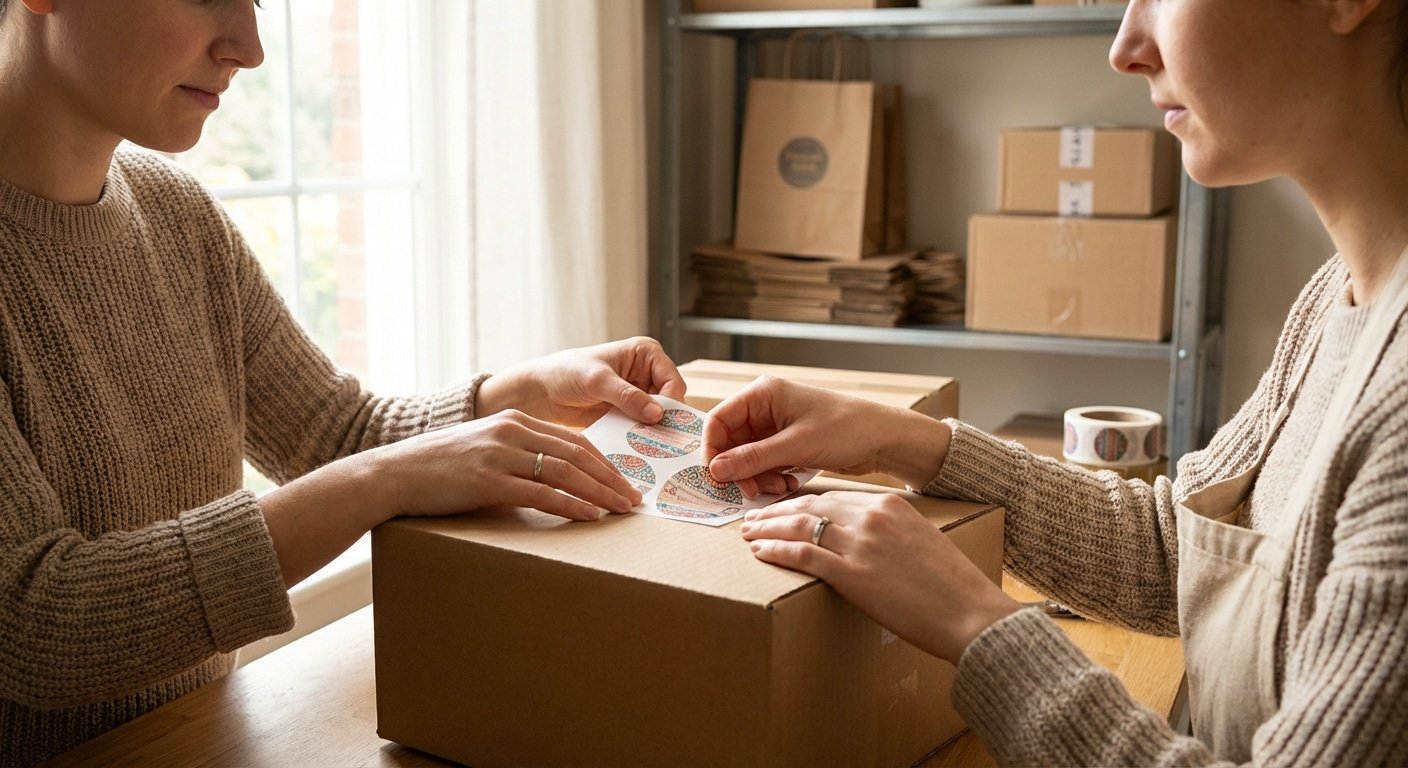 5 ไอเดียใช้สติ๊กเกอร์ติดกล่อง เพิ่มมูลค่าแบรนด์ฉบับ SME - packaging-sticker-ideas-sme