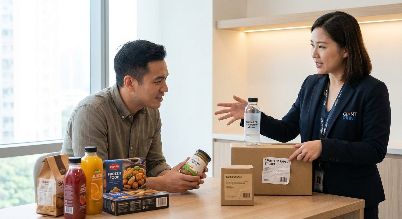 สติ๊กเกอร์ PP vs กระดาษ เลือกแบบไหนให้เหมาะกับสินค้า? - pp-vs-paper-sticker-guide