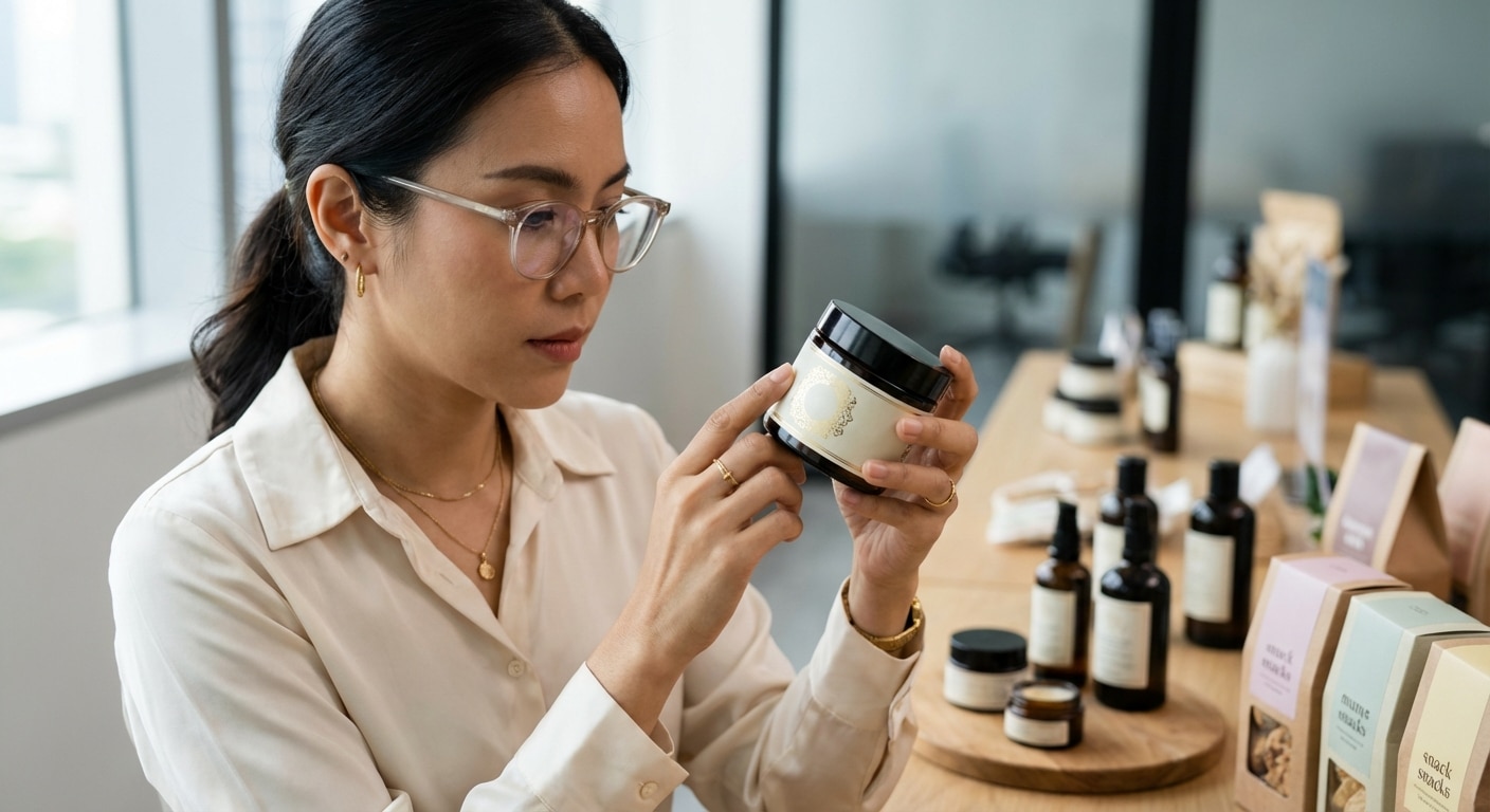 ขายแพงขึ้นทันที! เทคนิค 'สติ๊กเกอร์ปั๊มฟอยล์' อัปเกรดแบรนด์ปี 2026 - premium-foil-sticker-branding-2026