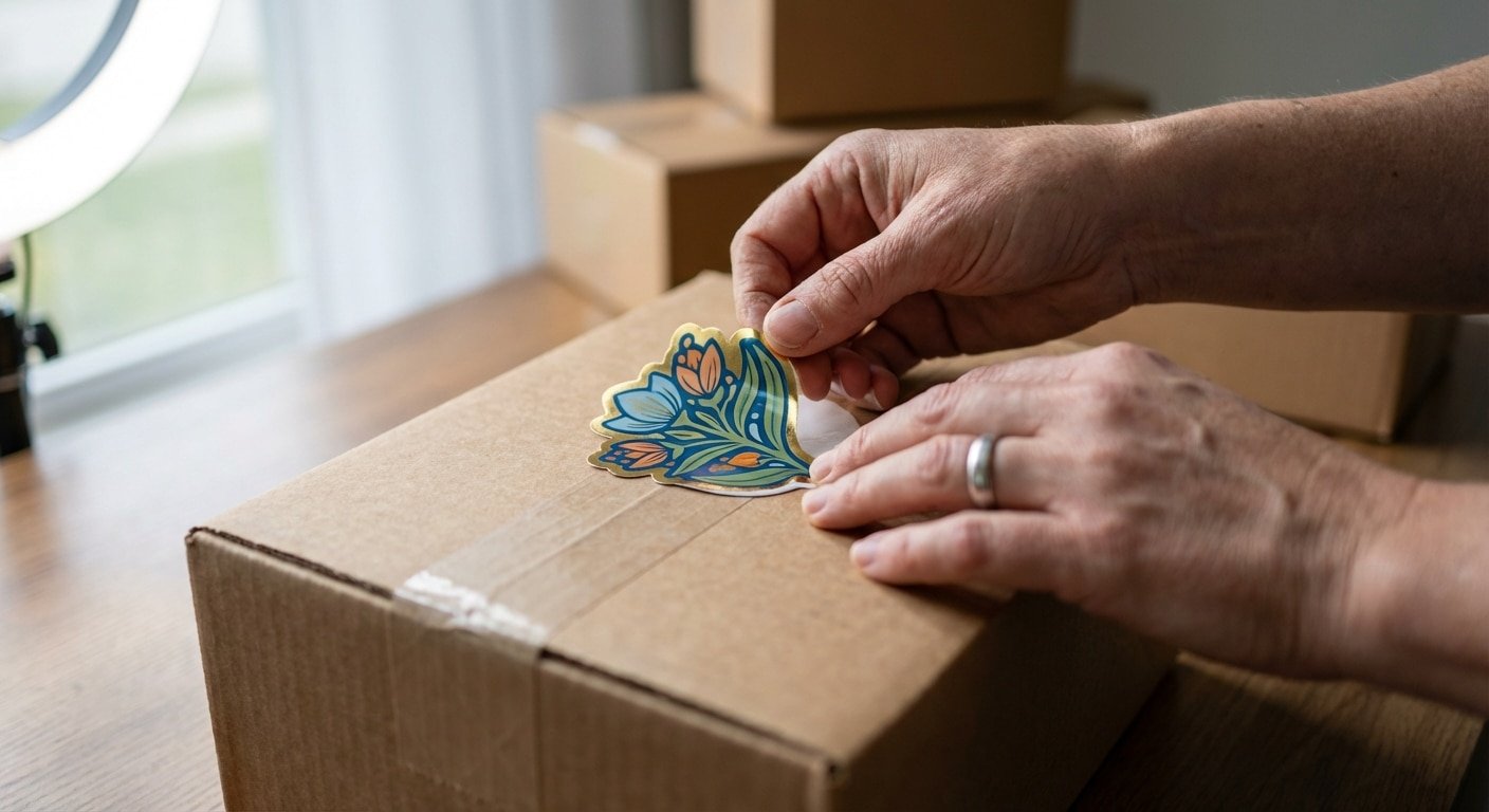 เปลี่ยนกล่องพัสดุให้ดูแพง! ด้วยสติ๊กเกอร์ไดคัทฉบับ SME - premium-parcel-diecut-sticker-sme