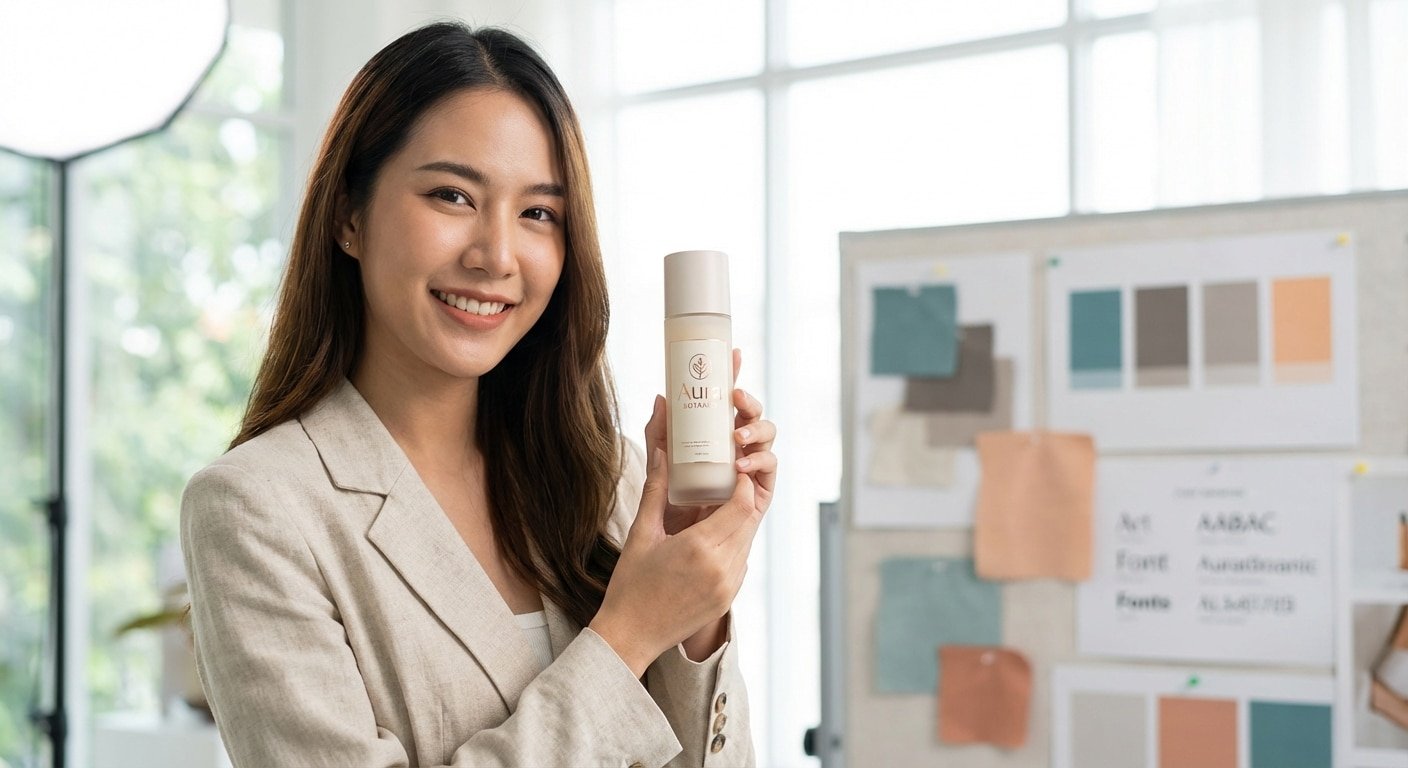 ปั้นแบรนด์ SME ให้ดูพรีเมียม ทริคออกแบบโลโก้และฉลาก 2026 - premium-sme-branding-design