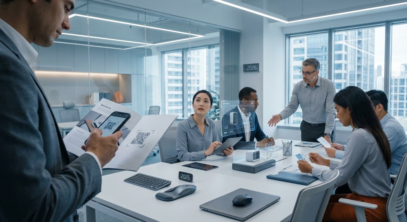 ใบปลิวไม่ตาย! เทคนิค O2O ปี 2026 พิมพ์ 'QR & AR' เชื่อมลูกค้าสู่ออนไลน์ - print-marketing-qr-code-ar-trend-2026