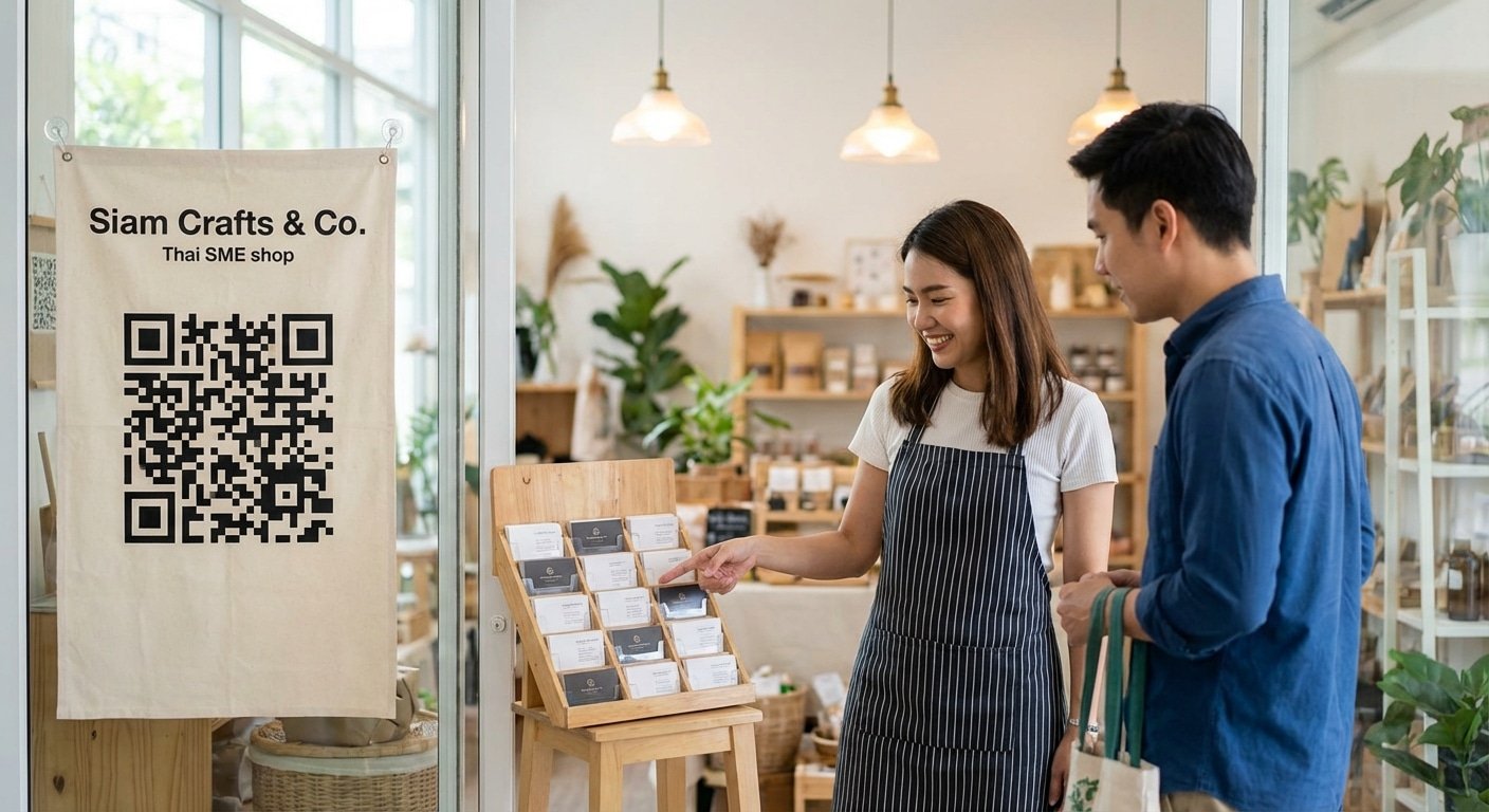 เทคนิค SME ดึงลูกค้าออฟไลน์สู่ออนไลน์ด้วยสื่อสิ่งพิมพ์ - print-media-o2o-marketing-sme