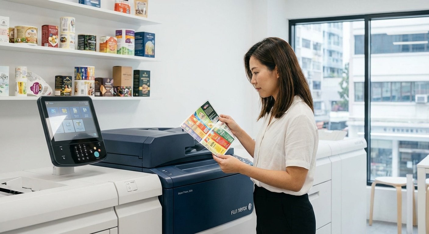นวัตกรรมเครื่องพิมพ์ 2026: อัปเกรดฉลาก SME สีสดคมชัด - printing-tech-sme-label-2026