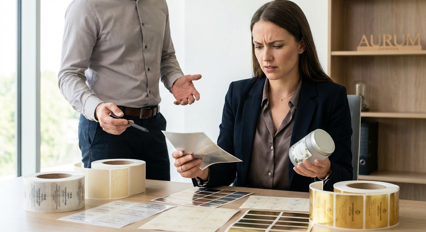 วิธีเลือกสติ๊กเกอร์ติดสินค้า 2026 อัปเกรดแบรนด์ให้ดูแพง - product-sticker-selection-guide