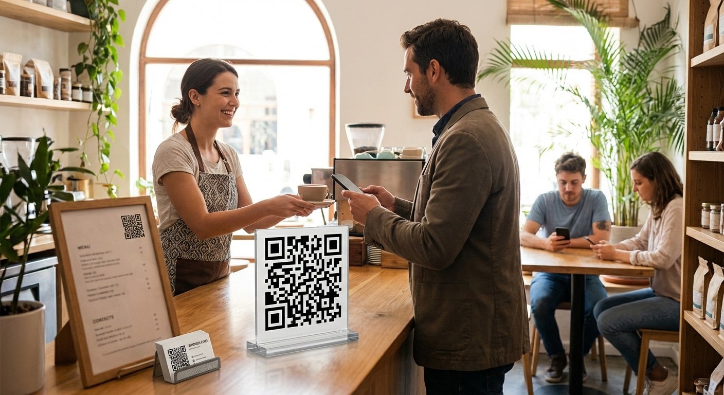 กระตุ้นยอดขาย SME! ทริคทำป้าย QR Code เชื่อมลูกค้า O2O - qr-code-signage-marketing-tips