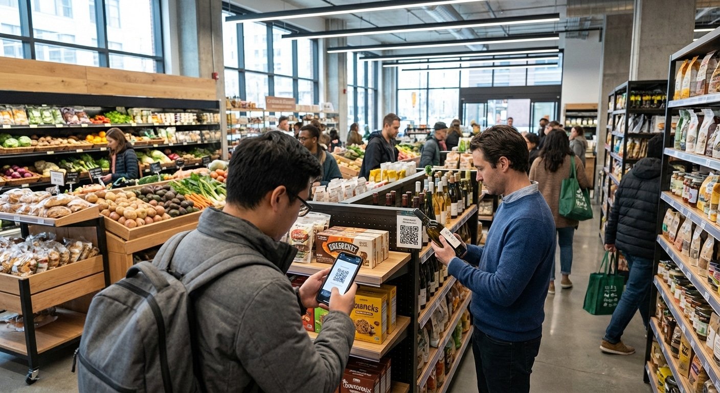 สแกนปุ๊บซื้อปั๊บ! ดันยอดออนไลน์ด้วย 'ฉลากติด QR Code' - qr-code-sticker-marketing-tips