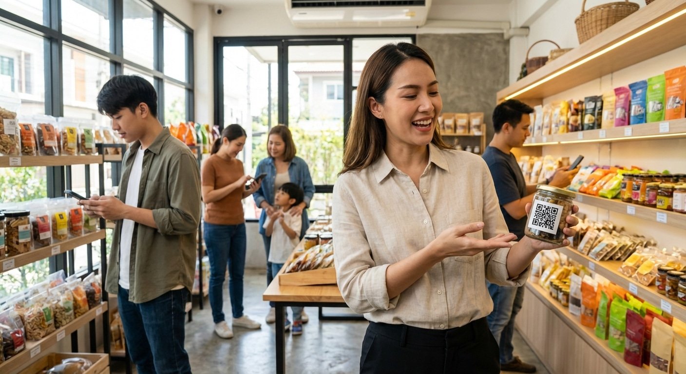 เทรนด์ 2026! สติ๊กเกอร์ QR Code ดันยอดขาย SME - qr-code-sticker-trend-2026