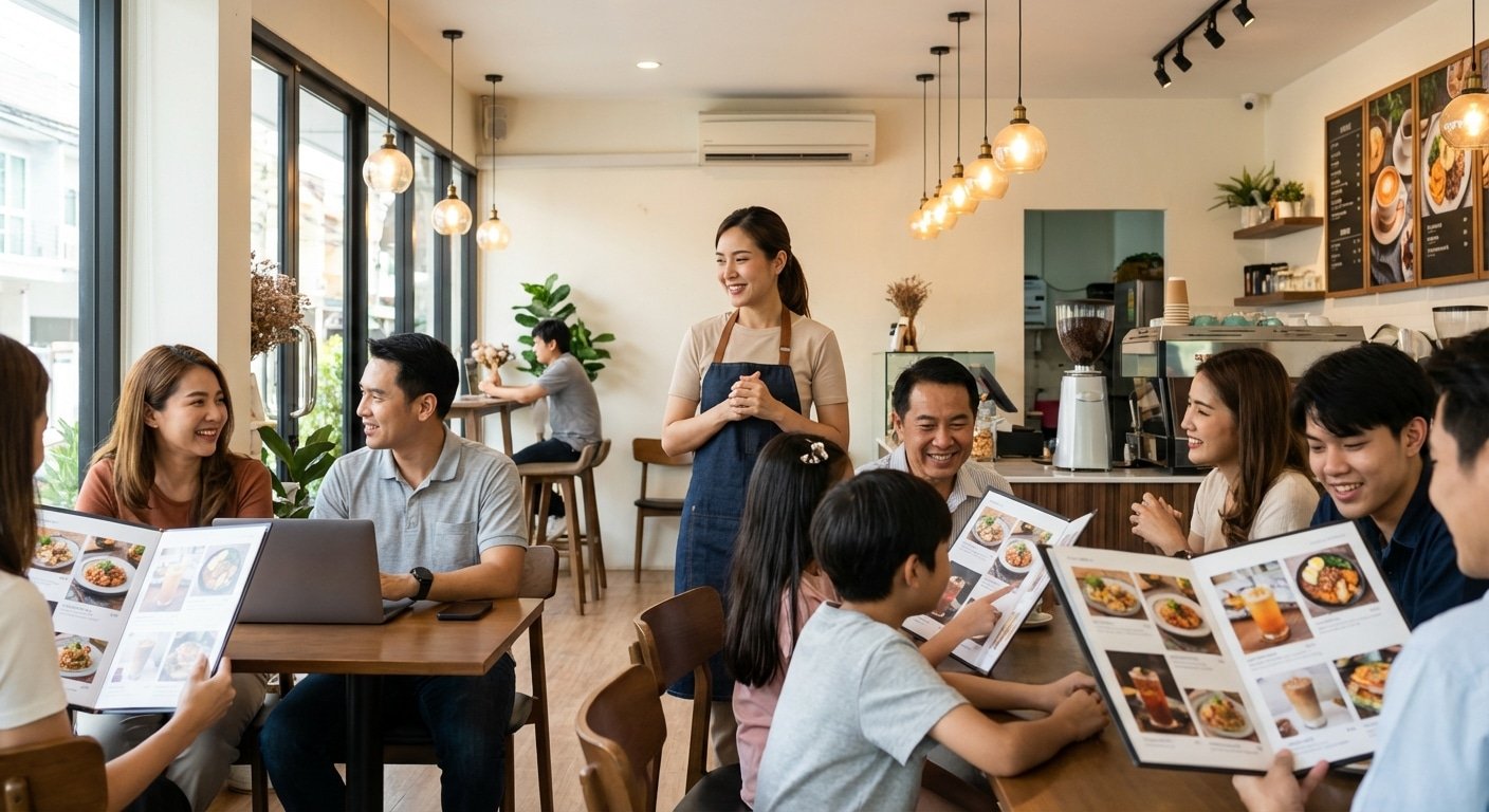 ทริคออกแบบเมนูอาหารฉบับร้าน SME ช่วยกระตุ้นยอดสั่งซื้อ! - restaurant-menu-design-marketing
