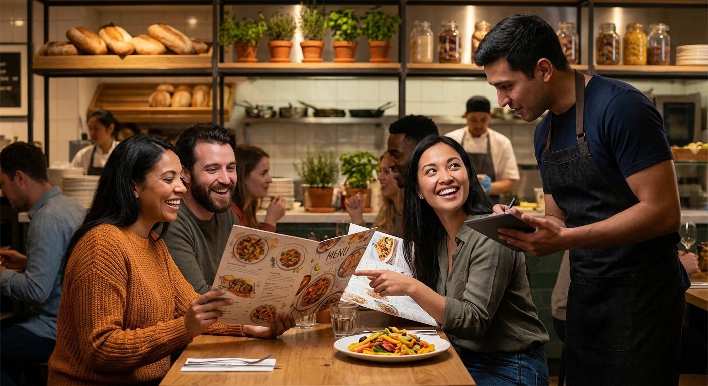 ทริคทำเมนูอาหาร 2026 ดึงดูดลูกค้า สั่งเพิ่มยอดปัง! - restaurant-menu-design-printing