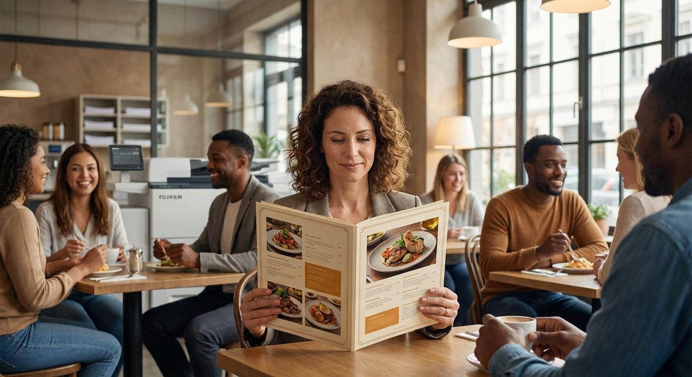 จิตวิทยาเมนูอาหาร 2026: ออกแบบและพิมพ์อย่างไรให้อัปยอดขาย - restaurant-menu-design-printing