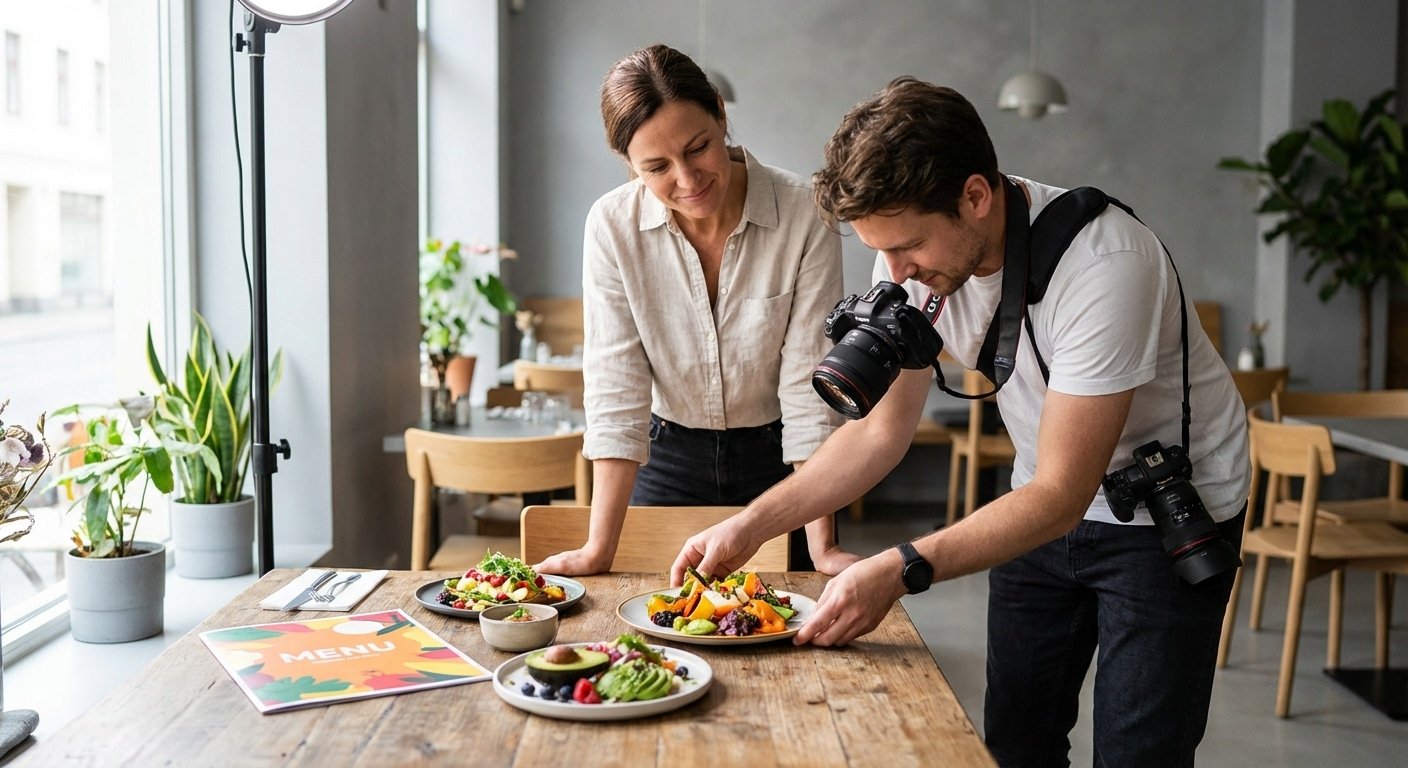 คัมภีร์ทำเมนูร้านอาหาร 2026! จัดวางรูปยังไงให้ออเดอร์พุ่ง - restaurant-menu-design-tips