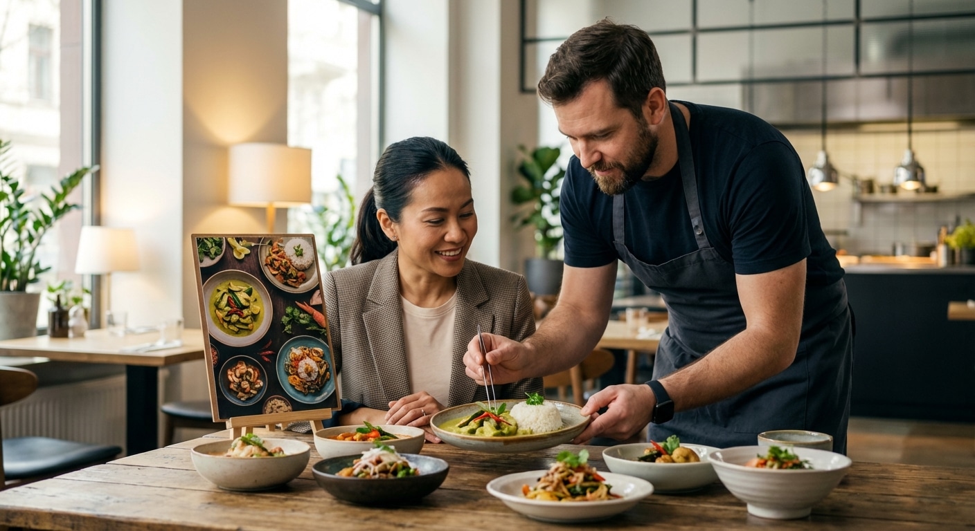 ทริคออกแบบเมนูร้านอาหาร อัปลุคจานเด็ดเพิ่มยอดขาย - restaurant-menu-design-tips