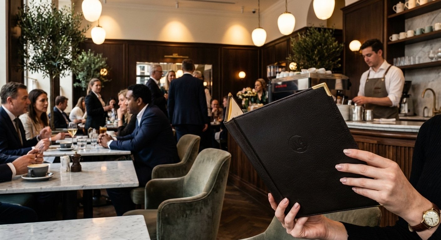 5 ทริคออกแบบเมนูอาหารให้ดูแพง อัปยอดขายร้านคาเฟ่ - restaurant-menu-design-tips