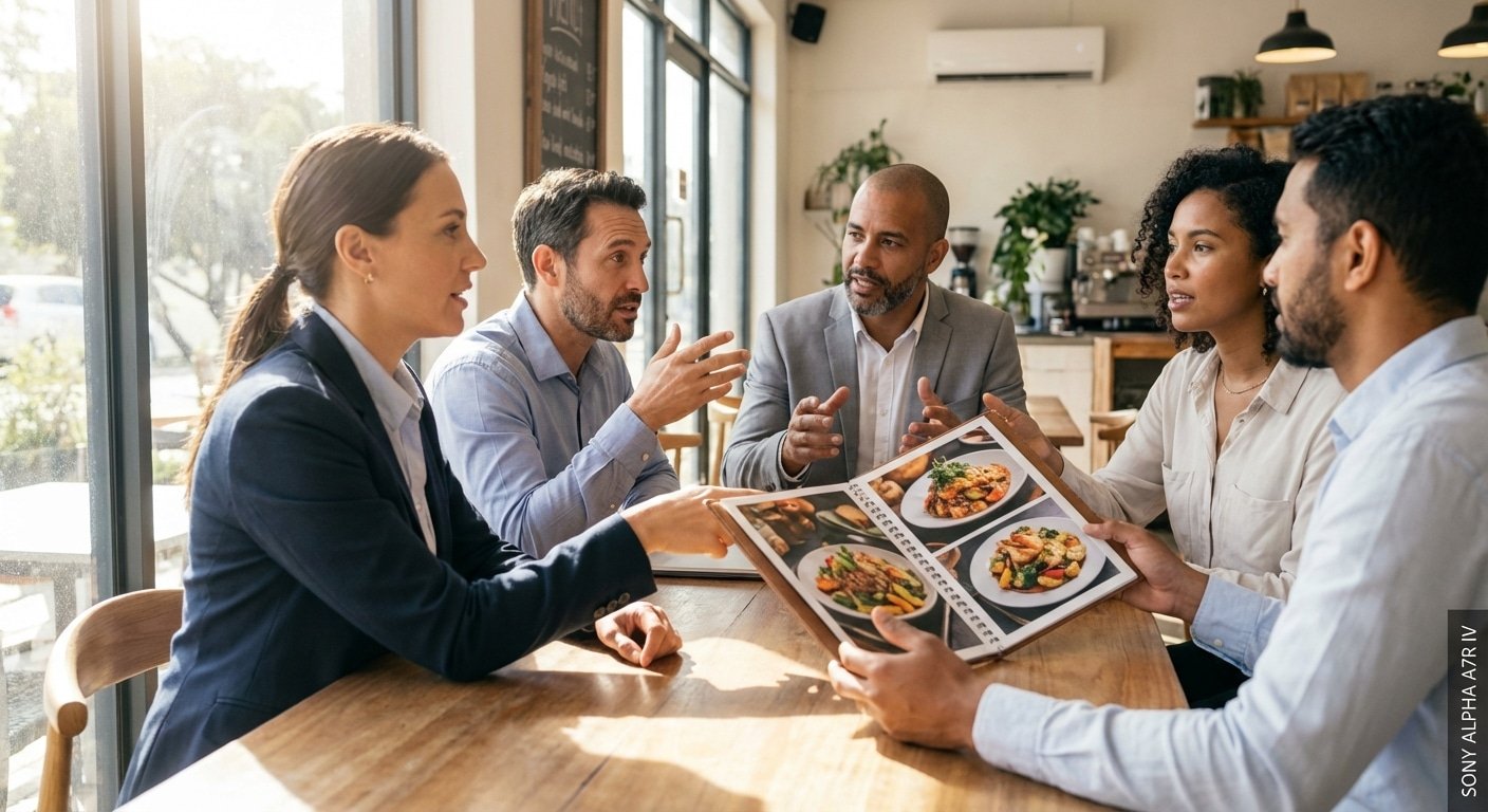 ทริคออกแบบเมนูอาหาร 2026 กระตุ้นยอดขายร้าน SME - restaurant-menu-design-tips