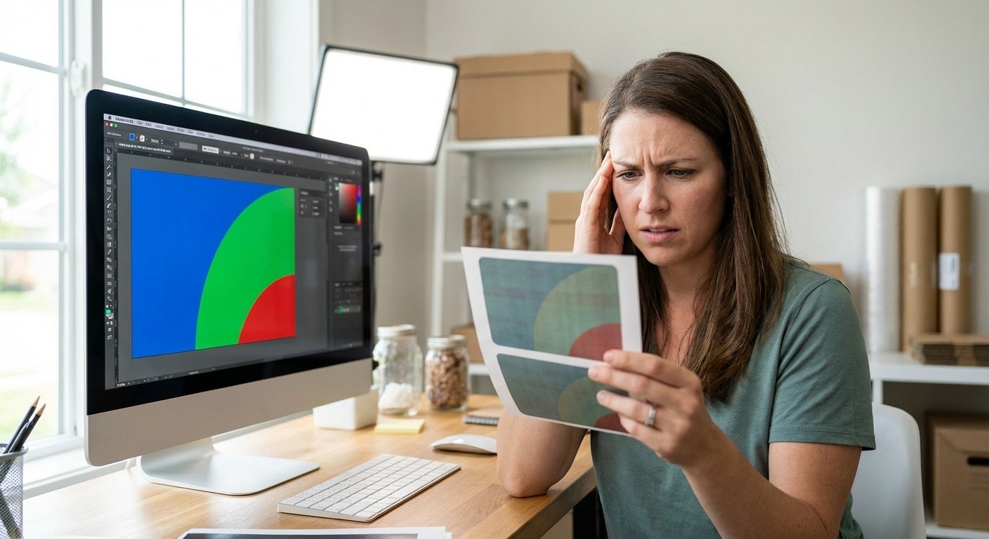 แก้ปัญหาสีเพี้ยน! ทำไมหน้าจอกับงานพิมพ์ฉลากสีไม่ตรงกัน? - rgb-cmyk-printing-color-tips