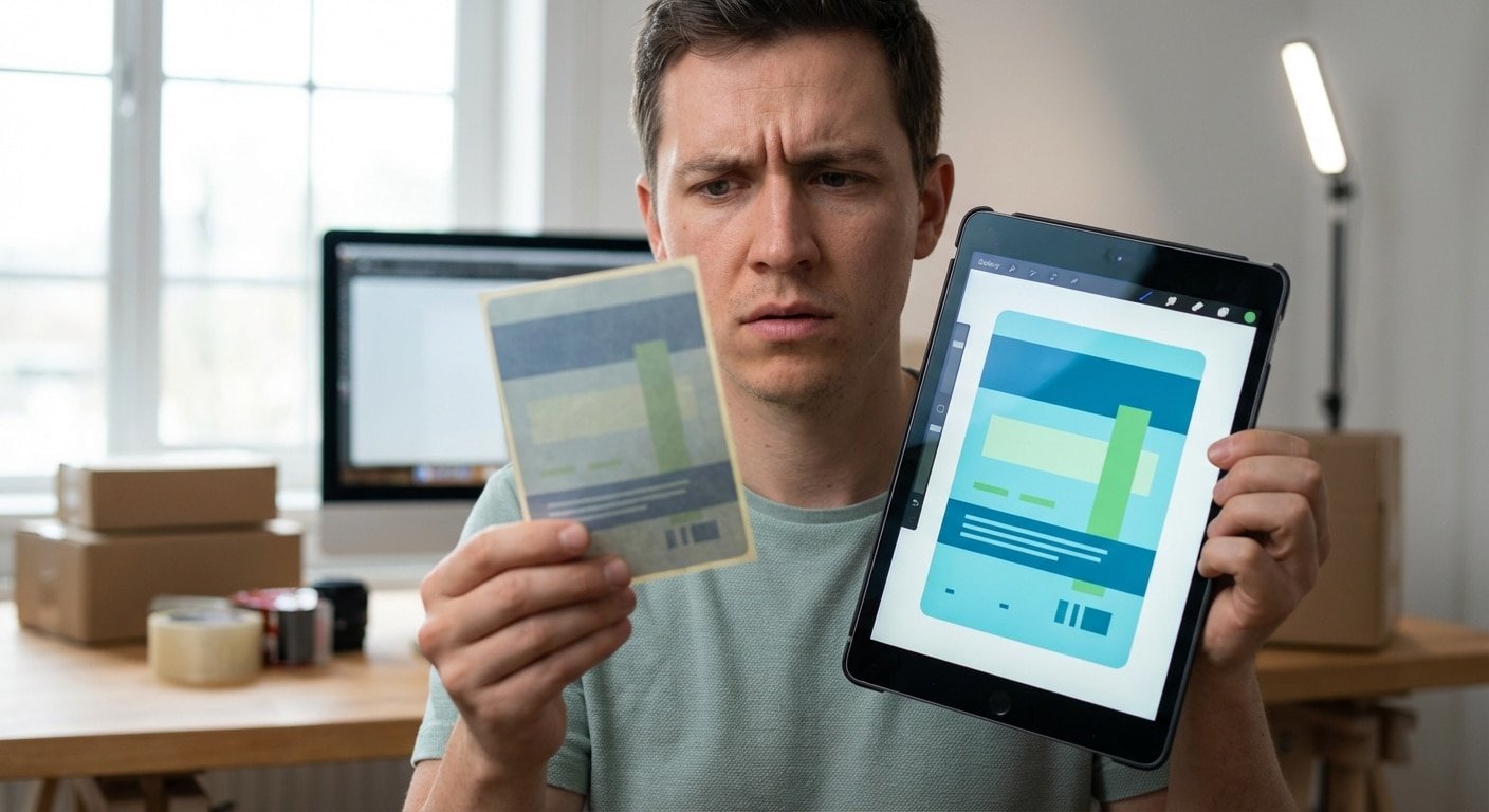 SME ต้องรู้! ทำไมสีบนจอไม่ตรงกับตอนพิมพ์ฉลากสินค้า? - rgb-cmyk-printing-color-tips