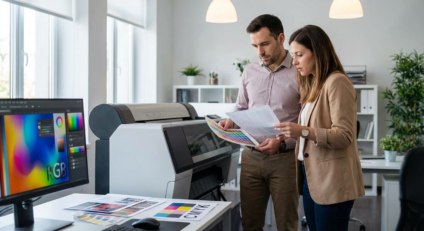 RGB vs CMYK คืออะไร? ควรรู้ก่อนสั่งพิมพ์ป้ายและสติ๊กเกอร์ - rgb-vs-cmyk-printing-guide