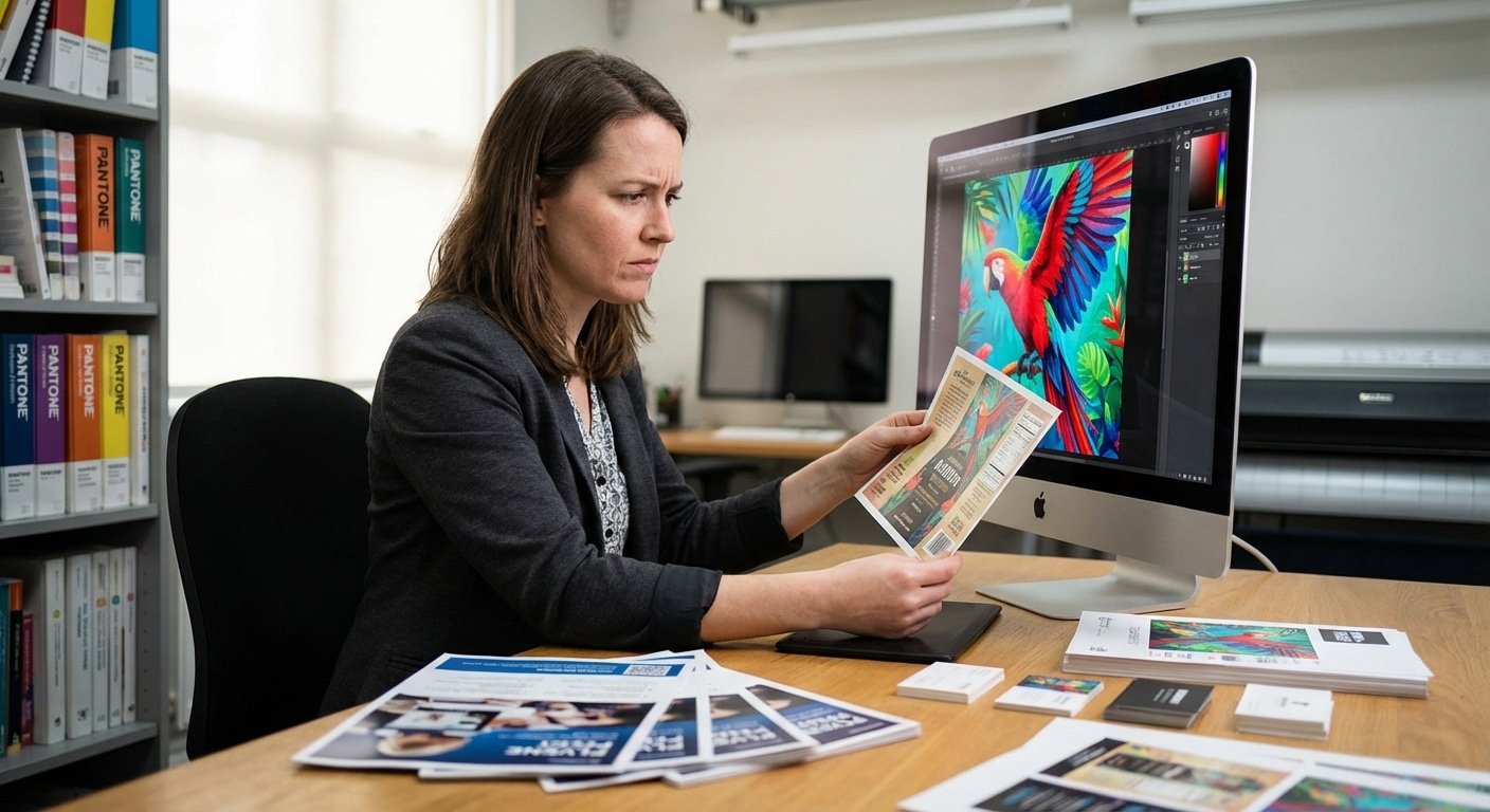 ทำไมสีหน้าจอไม่เหมือนงานพิมพ์? ไขความลับ RGB และ CMYK - rgb-vs-cmyk-printing-guide