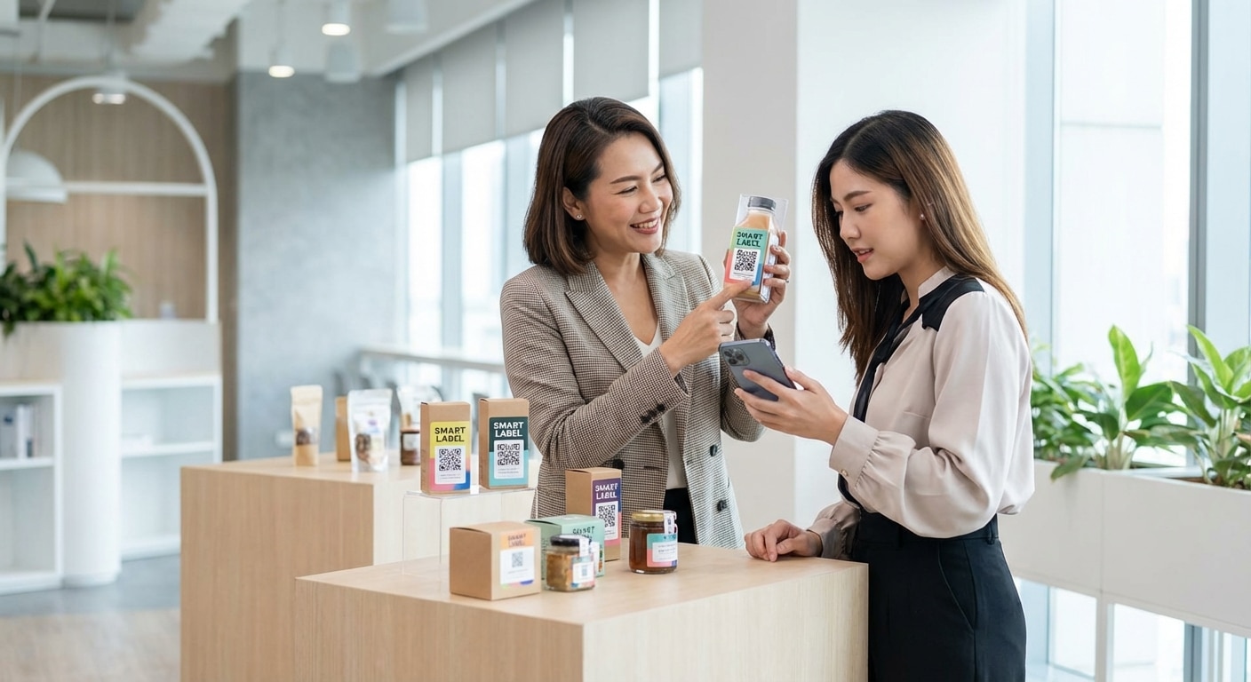 อัปเดตเทรนด์พิมพ์ฉลาก 2026 นวัตกรรม Smart Label ช่วย SME - smart-label-printing-trend-2026