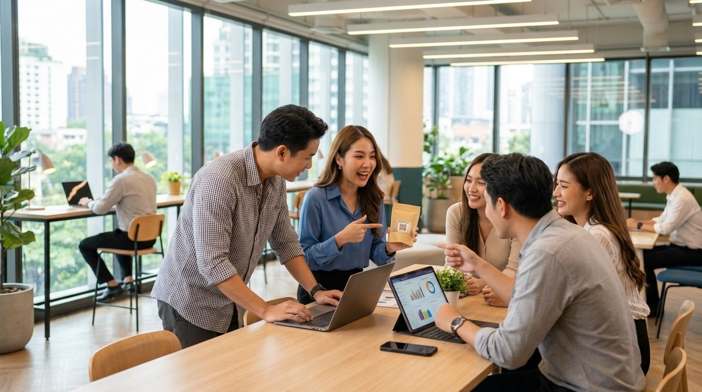 เจาะเทรนด์สิ่งพิมพ์ 2026! ฉลากสินค้าอัจฉริยะดันยอด SME - smart-label-printing-trend-2026