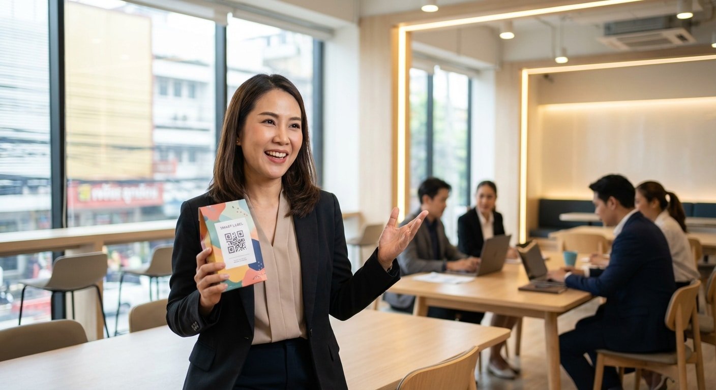 เทรนด์สื่อสิ่งพิมพ์ 2026: ฉลากอัจฉริยะดันยอดขาย SME - smart-label-printing-trends