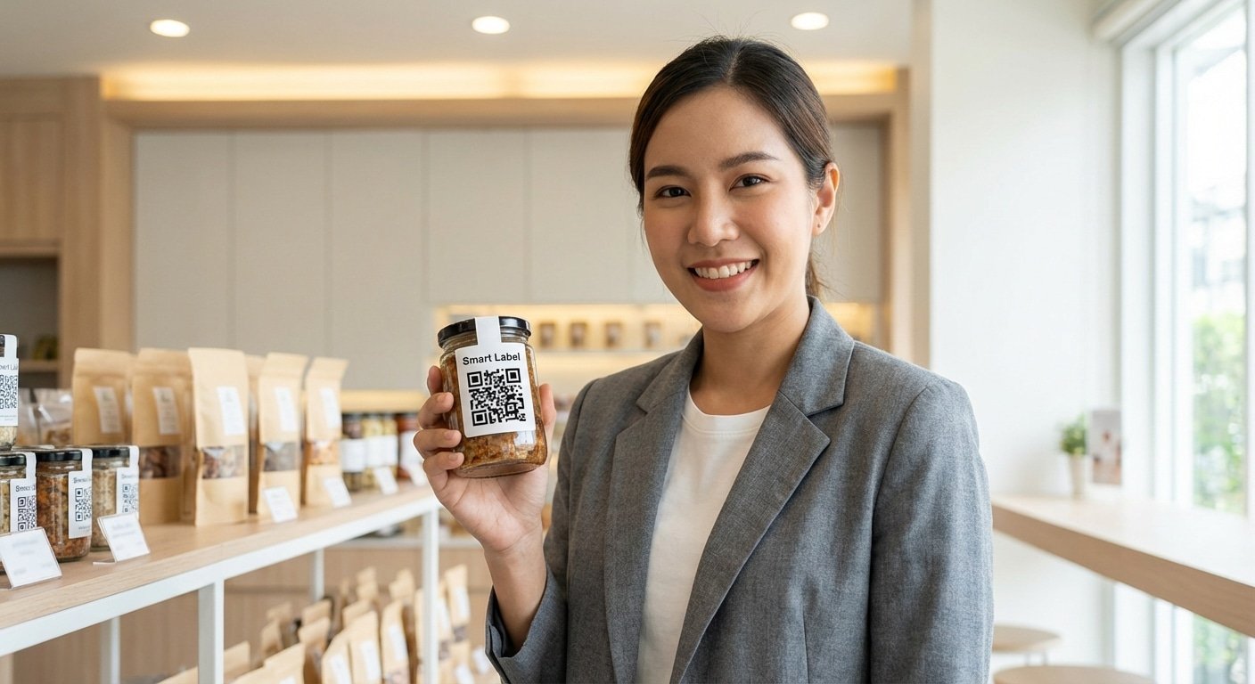 เทรนด์ฉลาก 2026! Smart Label ติด QR Code เพิ่มยอดขาย SME - smart-label-qr-code-trend