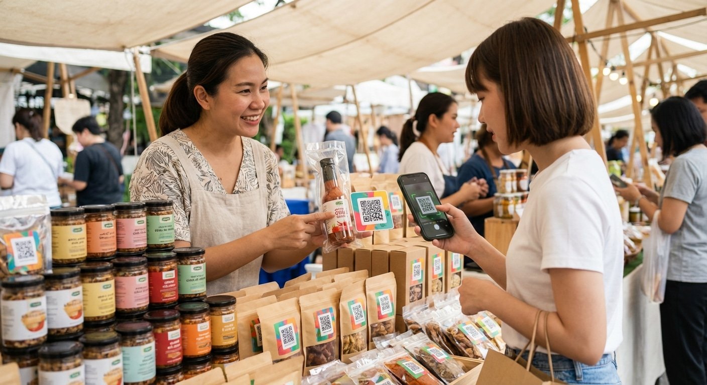 เทรนด์ฉลากอัจฉริยะ 2026: พิมพ์สติ๊กเกอร์ QR Code ดันยอดขาย - smart-label-qrcode-trend-2026