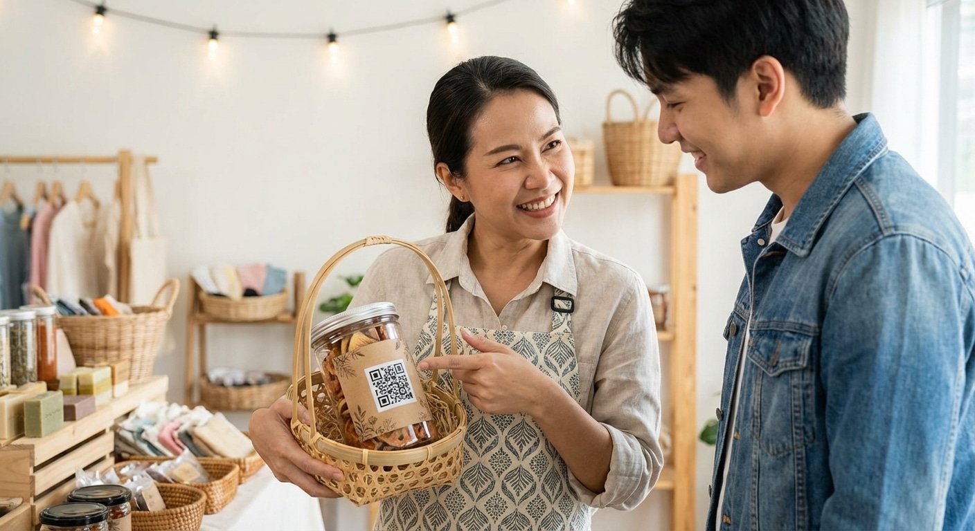 เทรนด์ฉลาก 2026! พิมพ์ QR Code มัดใจลูกค้า SME ห้ามพลาด - smart-label-trend-2026