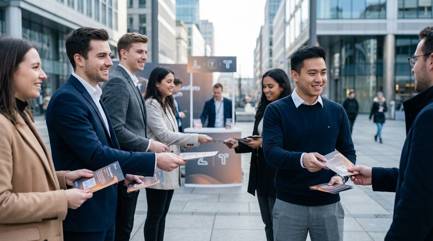 แจกใบปลิวปี 2026 คุ้มไหม? เจาะกลยุทธ์ 'Smart Leaflet' เปลี่ยนกระดาษแผ่นเดียวเป็นยอดขายบน Social - smart-leaflet-marketing-strategy-2026