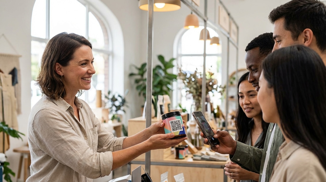 เทรนด์แพคเกจจิ้ง 2026! ดันยอดขายด้วยฉลากสแกน QR - smart-packaging-qr-trend-2026