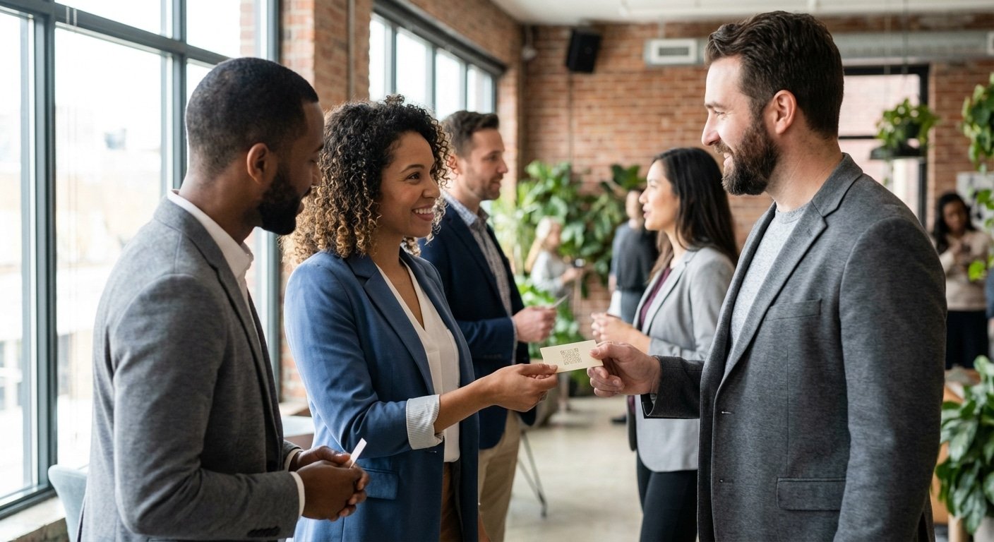 นามบัตร SME ปี 2026 ต้องใส่อะไรบ้าง? ให้ลูกค้าทักหาทันที - sme-business-card-guide-2026