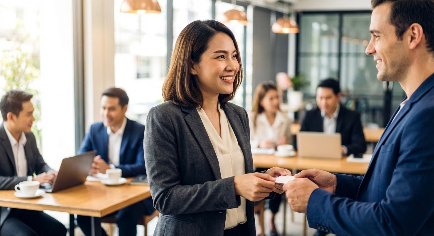 ทริคทำนามบัตร SME 2026! ให้ลูกค้าจดจำ เพิ่มโอกาสปิดการขาย - sme-business-card-tips-2026