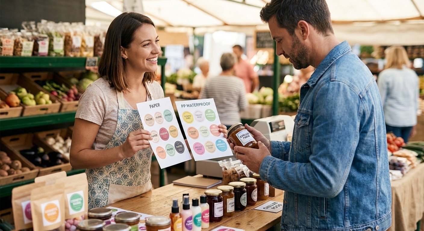 คู่มือ SME! เลือกสติ๊กเกอร์ติดสินค้าแบบไหนให้ปังและทนทาน - sme-guide-choose-sticker-labels