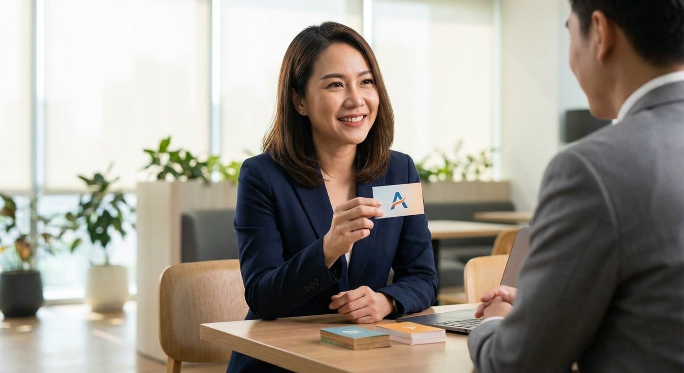 ทริคออกแบบนามบัตรและโลโก้ให้ดูโปร สร้างภาพจำให้ SME - sme-logo-business-card-design