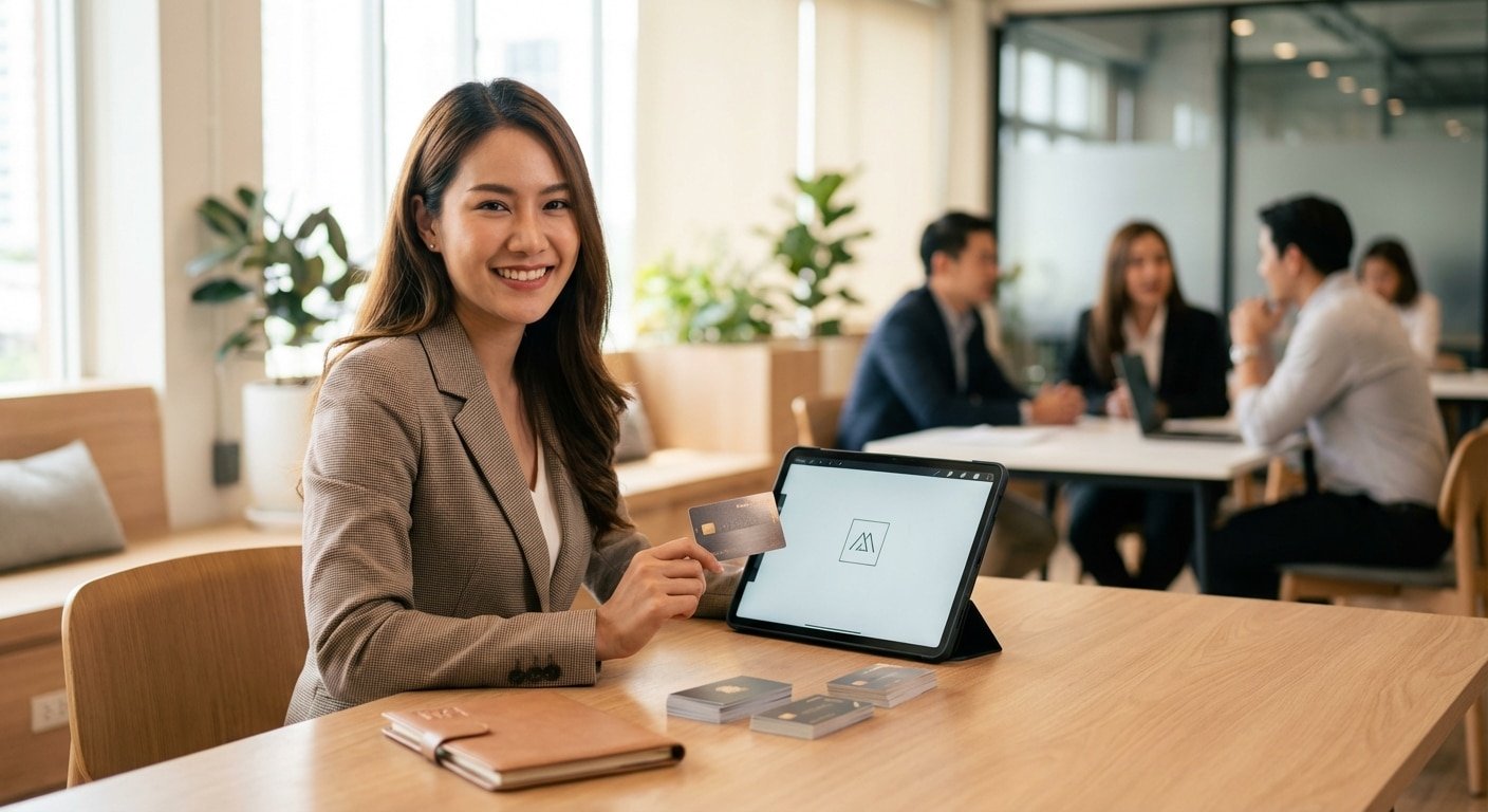 สร้างแบรนด์ SME ให้ปัง! ด้วยโลโก้และนามบัตรสุดพรีเมียม - sme-logo-business-card-design