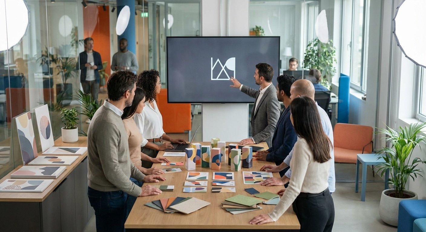 เทคนิคออกแบบโลโก้และฉลาก 2026 สร้างแบรนด์ SME ให้ปัง! - sme-logo-label-branding-design-2026