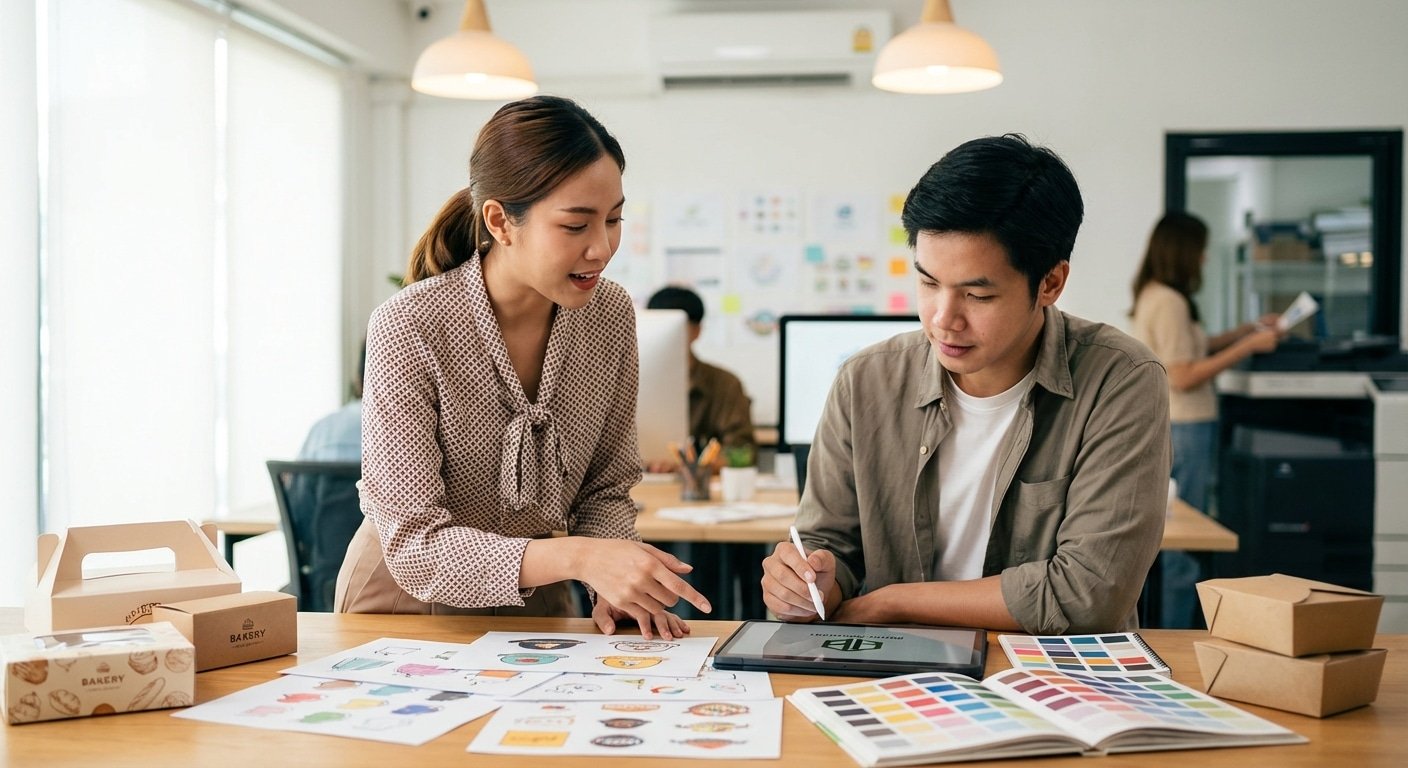 ทริคออกแบบโลโก้และสติ๊กเกอร์ อัปเกรดแบรนด์ SME ให้ดูแพง - sme-logo-sticker-design-tips