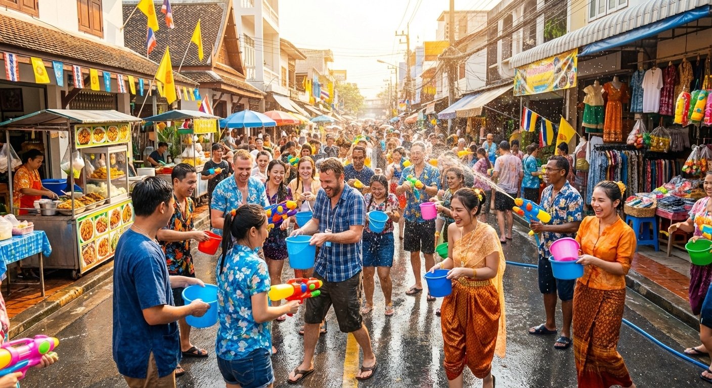 สงกรานต์ 2026: ทริคใช้ป้ายไวนิลและสแตนดี้ดึงลูกค้าเข้าร้าน - songkran-2026-vinyl-marketing