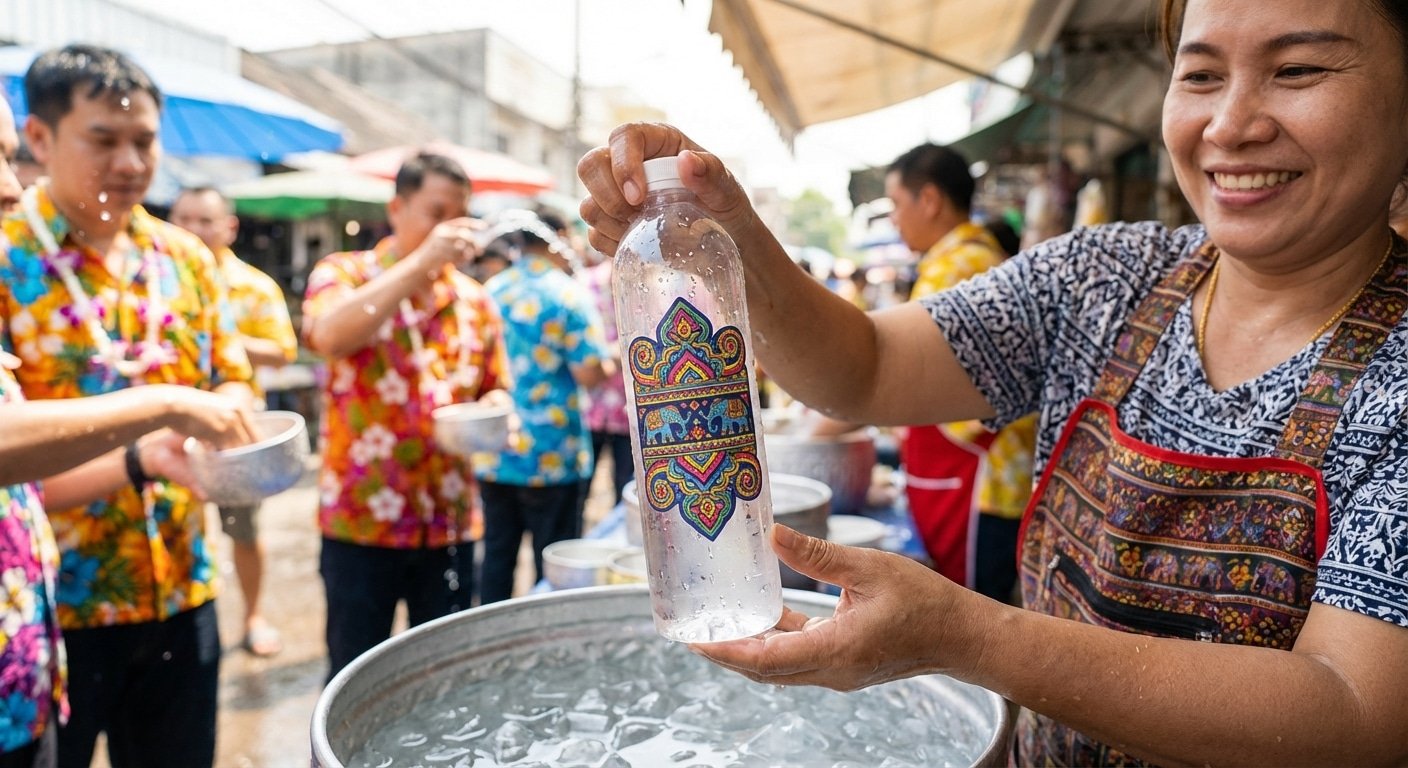 ไอเดียสติ๊กเกอร์กันน้ำรับสงกรานต์ 2026! อัปเกรดแพ็กเกจจิ้ง - songkran-waterproof-sticker-packaging-2026