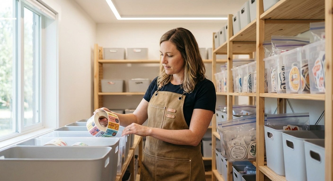 วิธีเก็บรักษาสติ๊กเกอร์ฉลากสินค้า ให้กาวเหนียวติดทน ไม่ลอก - sticker-label-storage-maintenance