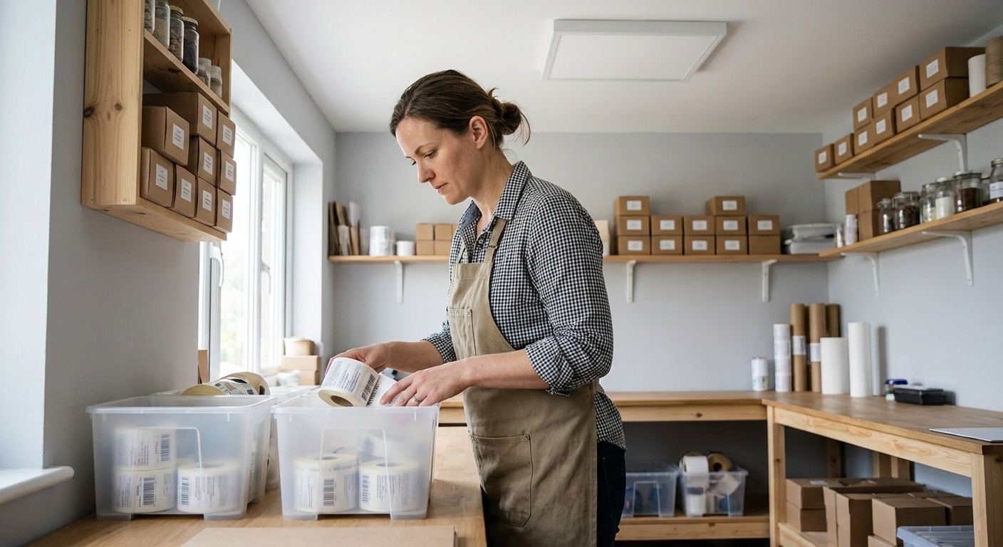 วิธีเก็บรักษาสติ๊กเกอร์ฉลากสินค้า ให้กาวเหนียว สีไม่ซีด - sticker-label-storage-tips