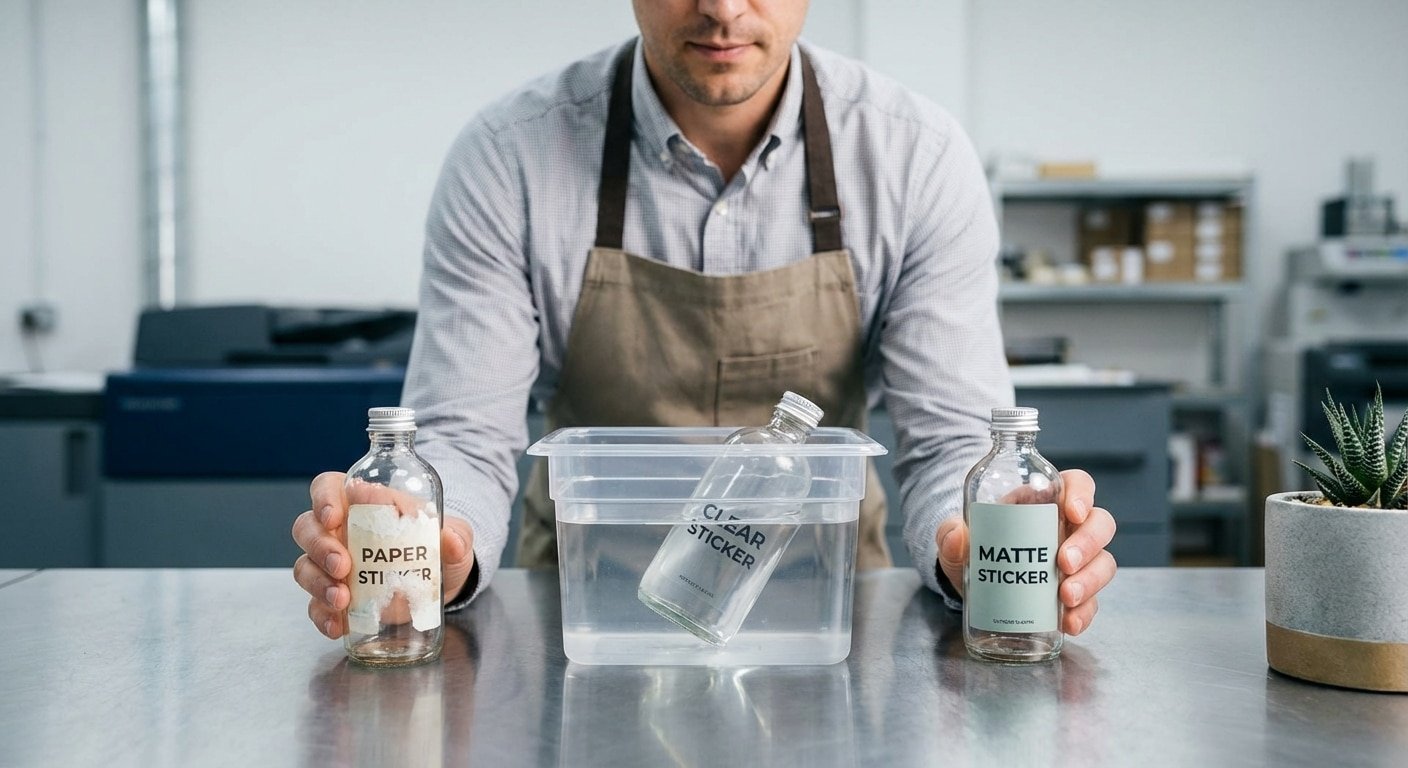 เลือกสติ๊กเกอร์ผิด ชีวิตเปลี่ยน! เปรียบเทียบ 3 เนื้อวัสดุ 'กระดาษ-PP-PVC' ฉบับปี 2026 แบบไหนคุ้มสุด? - sticker-material-comparison-paper-pp-pvc-guide-2026