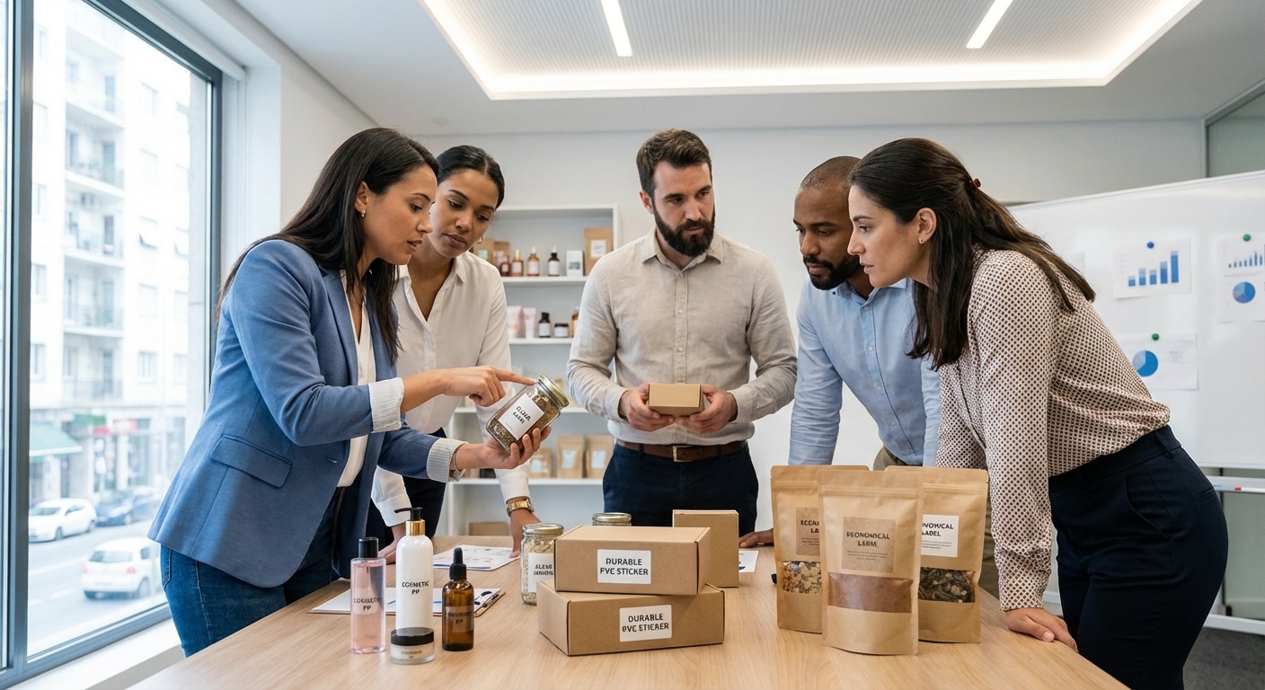 เลือกสติ๊กเกอร์ผิด ชีวิตเปลี่ยน! เจาะลึก 'PP vs PVC vs กระดาษ' ปี 2026 ใช้อันไหนคุ้มสุด? - sticker-material-comparison-pp-pvc-paper-2026