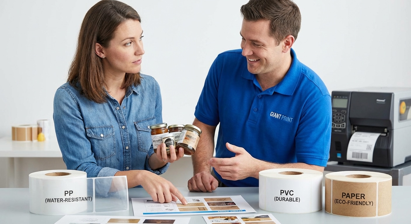 เคล็ดลับเลือกสติ๊กเกอร์ PP PVC และกระดาษ ให้เหมาะกับ SME - sticker-material-guide-sme